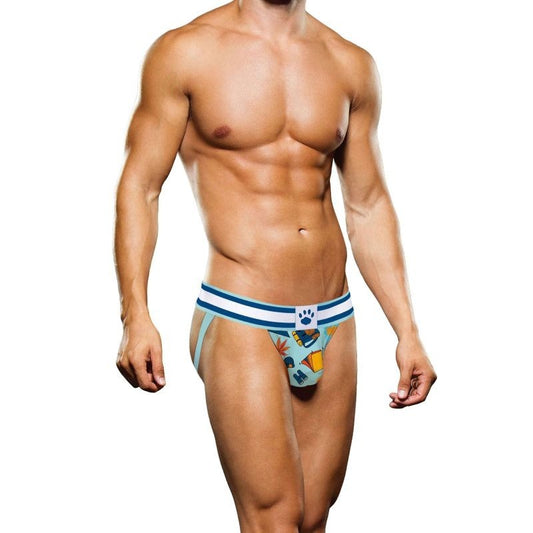 Autumn Blue and White Mens Jock Strap by Prowler - Jocks and G-Strings