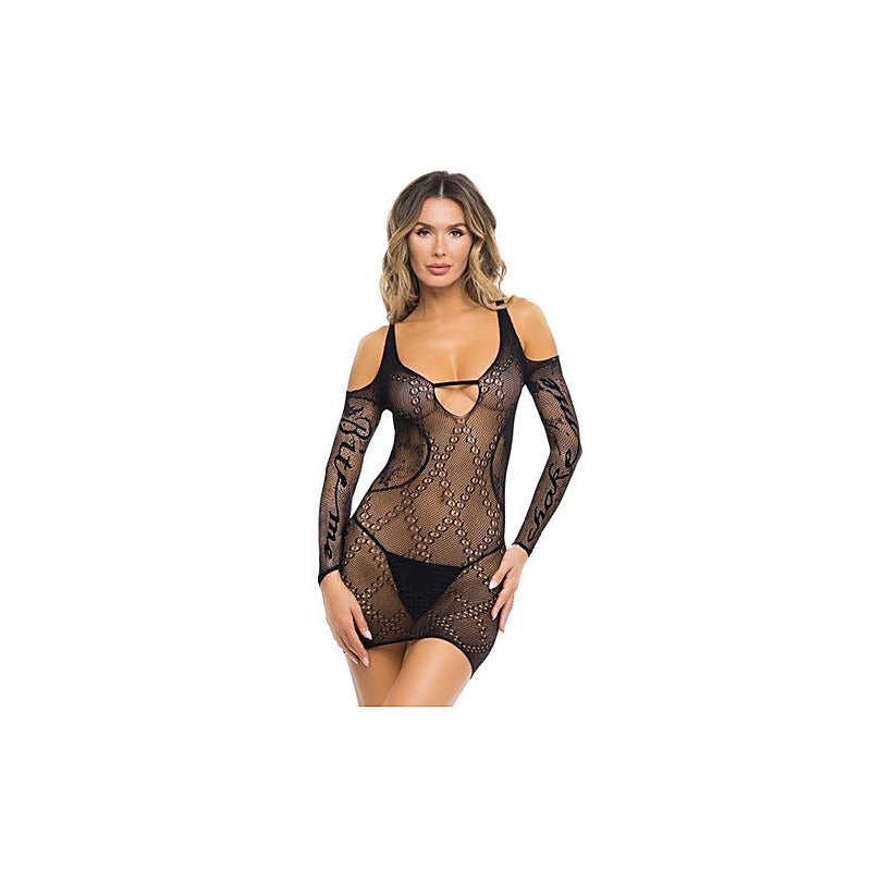 Between The Lines Sexy Womens Dress By Rene Rofe - Skirts And Club Wear