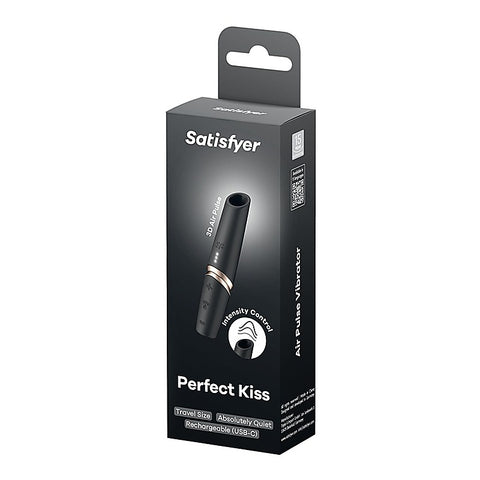 Perfect Kiss Mini Air Wave Clitoral Massager By Satisfyer - Clit Ticklers and Pulsators