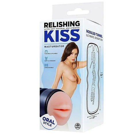 Relishing Kiss Oral Style Stroker By Nanma - Realistic Butts And Vaginas