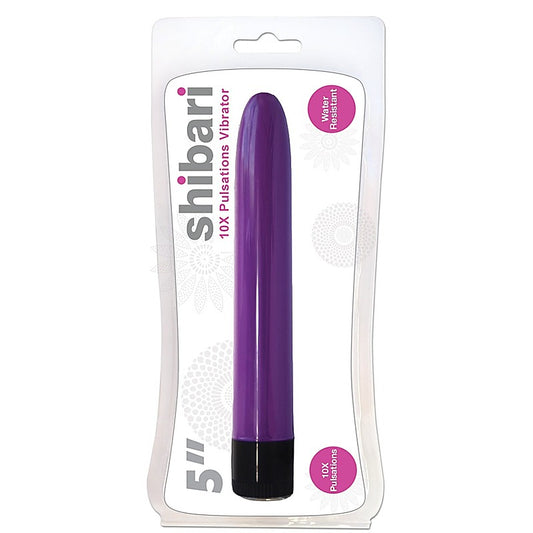Shibari 10X Pulsations Bullet Vibrator 5 Inches - Bullet Vibrators