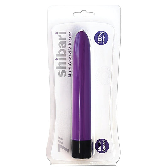Shibari Multi Speed Bullet Vibrator 7 Inches - Bullet Vibrators