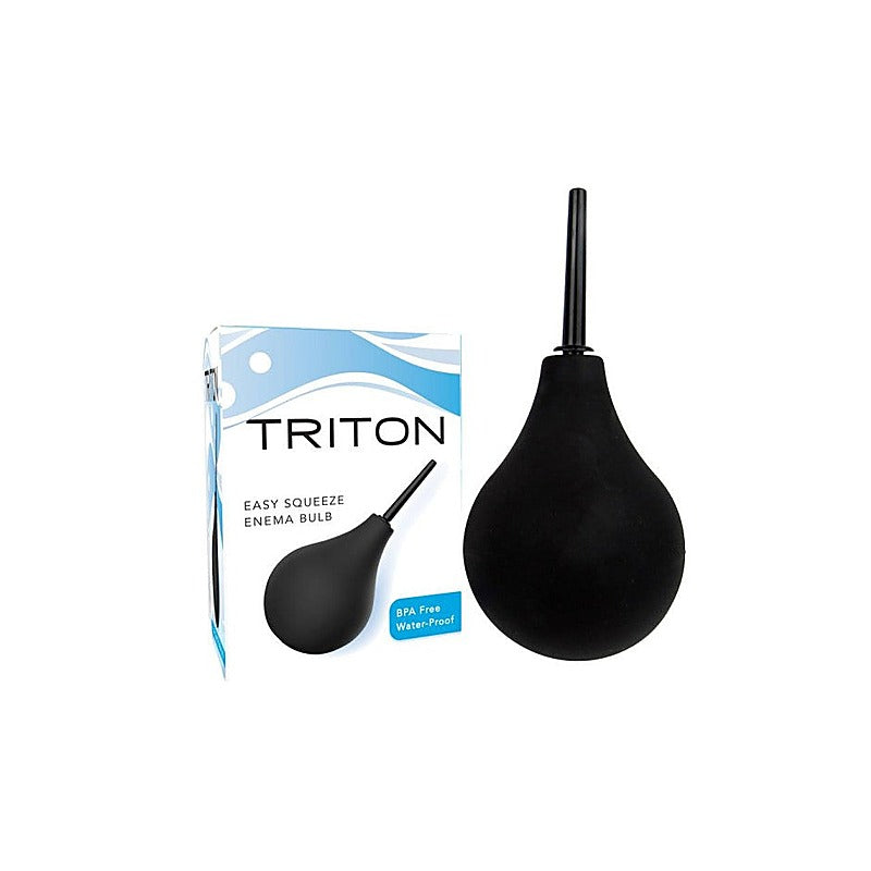 Shibari Triton Easy Squeeze Enema Bulb - Enemas and Douches