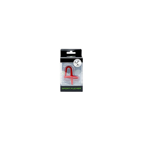 Sport Fucker Silicone Cock Plug Red - Penis Plugs