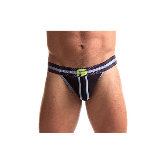 Sport Fucker Jersey Mens Jock Strap Black