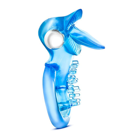 Stay Hard 10 Function Vibrating Tongue Ring - Vibrating Cock Rings