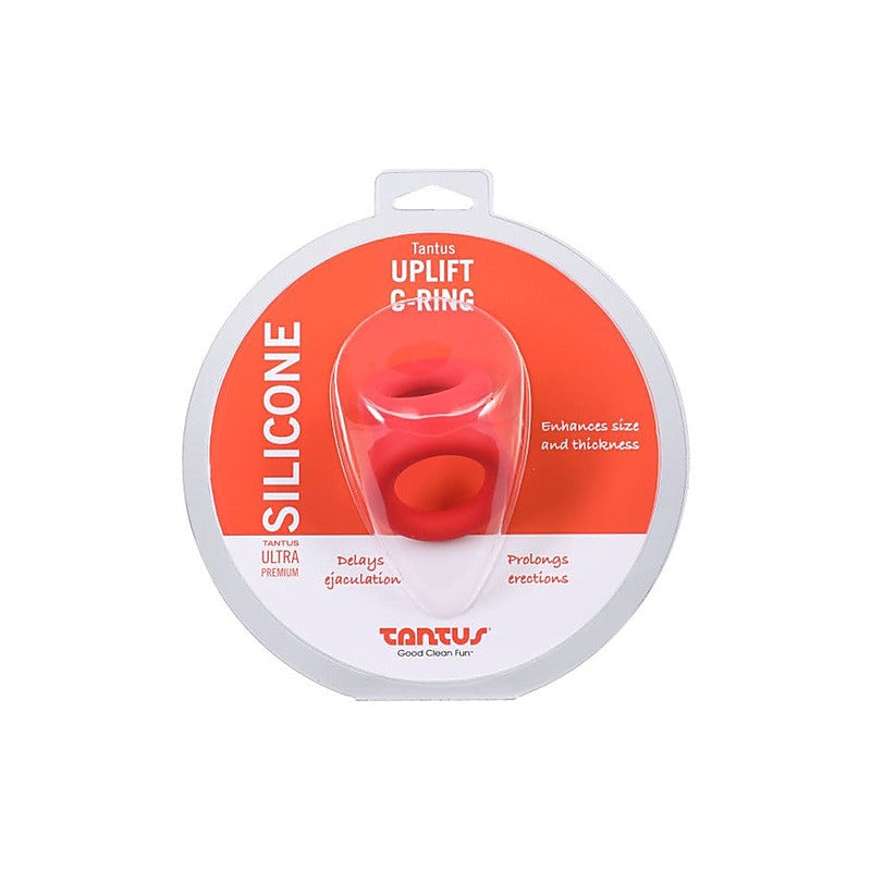 Uplift Soft And Stretchable Silicone Cock Ring By Tantus - Stretchy Cock Rings