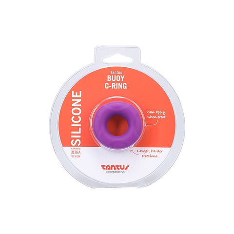 Buoy Soft & Stretchy Silicone Cock Ring By Tantus - Stretchy Cock Rings