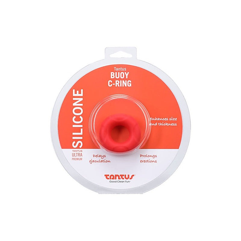 Buoy Stretchy Silicone Cock Ring By Tantus - Stretchy Cock Rings