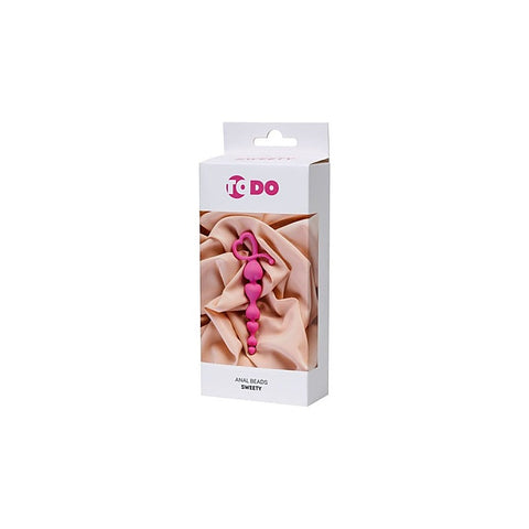 Premium Sweety Silicone Anal Chain By Todo - Anal Beads and Balls