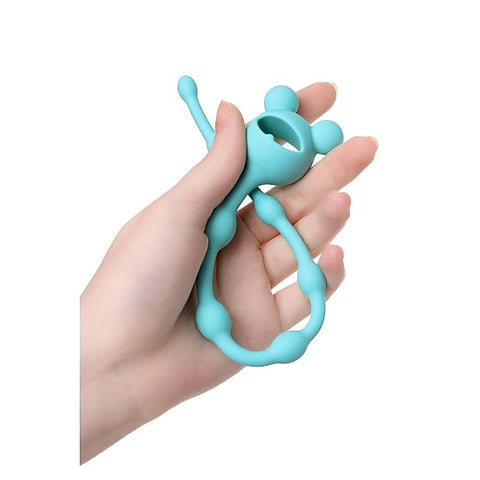 Froggy Beginners Silicone Anal Chain By Todo - Anal Beads and Balls