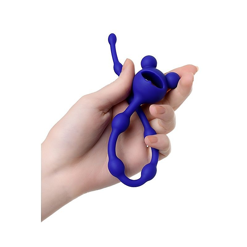 Froggy Beginners Silicone Anal Chain By Todo - Anal Beads and Balls