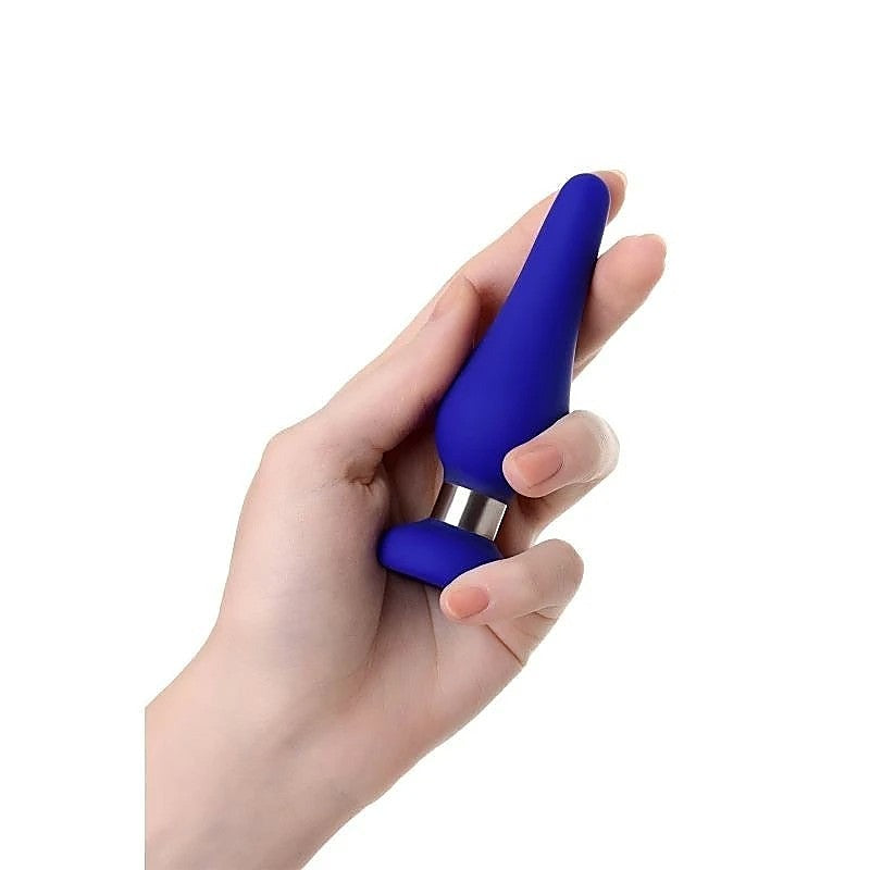 Premium Silicone Anal Plug Classic Blue By Todo - Butt Plugs