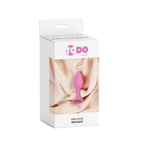 Brilliant 7 Cm Silicone Butt Plug By Todo - Butt Plugs