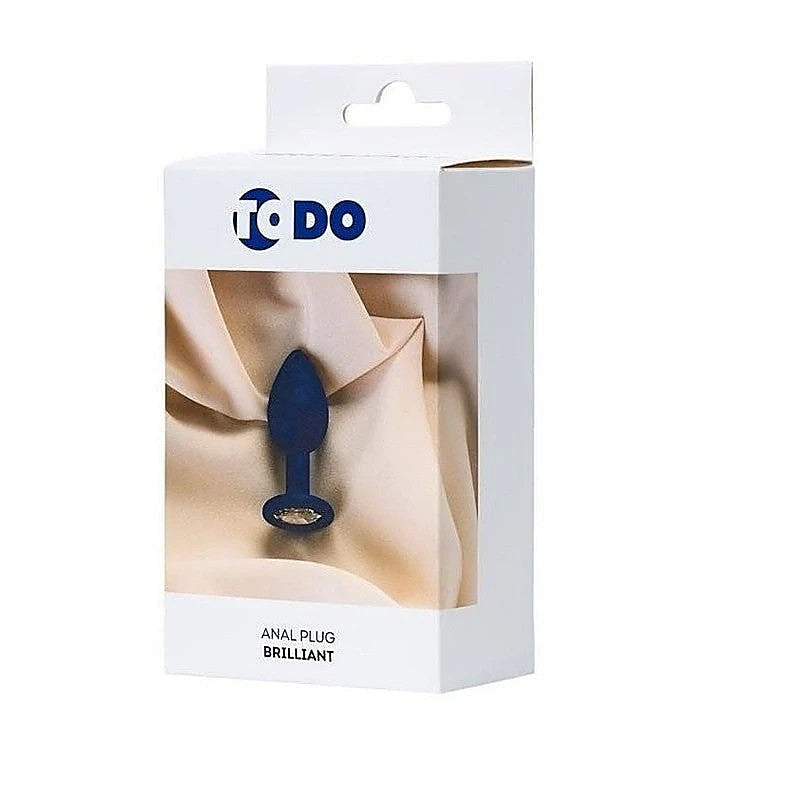 Brilliant 7 Cm Silicone Butt Plug By Todo - Butt Plugs