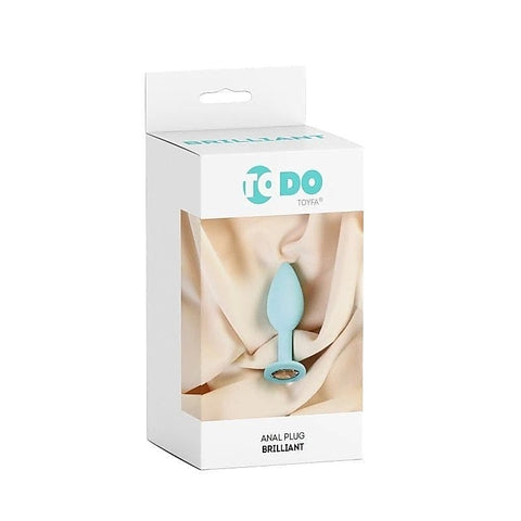 Brilliant 7 Cm Silicone Butt Plug By Todo - Butt Plugs
