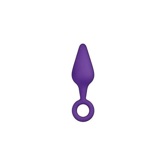 Bung Silicone Anal Plug Small Purple By Todo - Butt Plugs