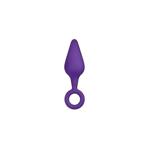 Bung Silicone Anal Plug Small Purple By Todo - Butt Plugs