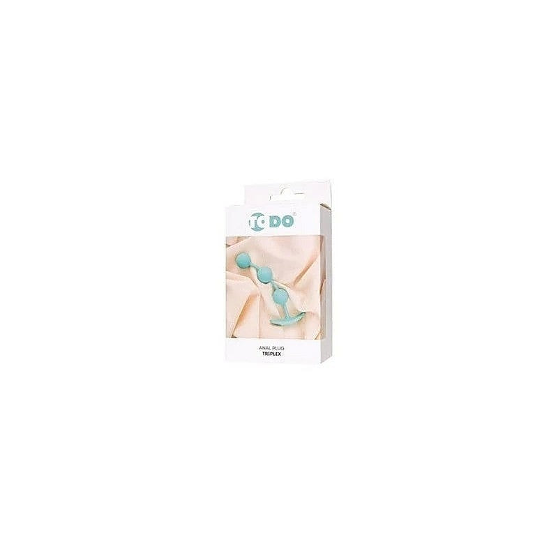 Premium Triplex Silicone Butt Plug 15Cm By Todo - Butt Plugs