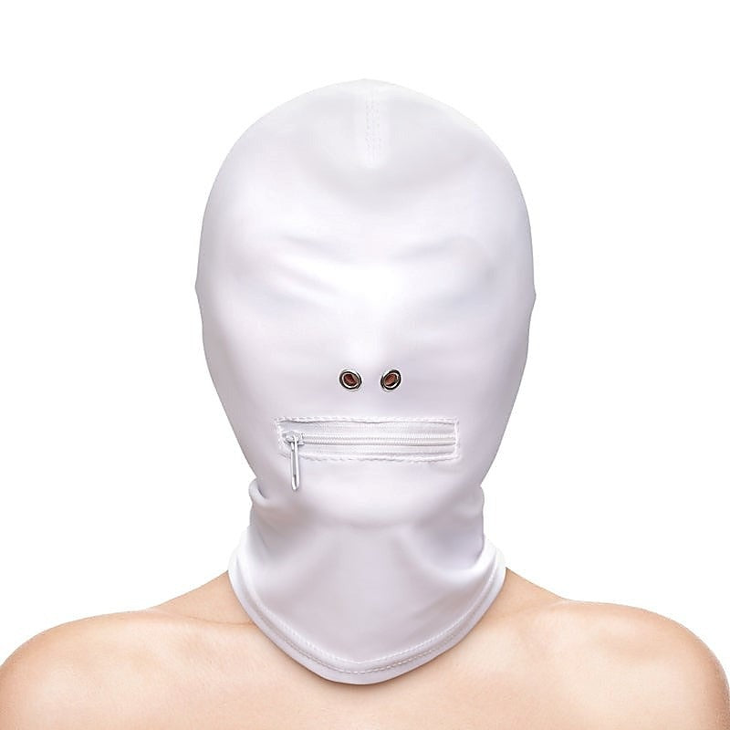 Fetish & Fashion - Zippered Mouth Hood - Bondage Hoods