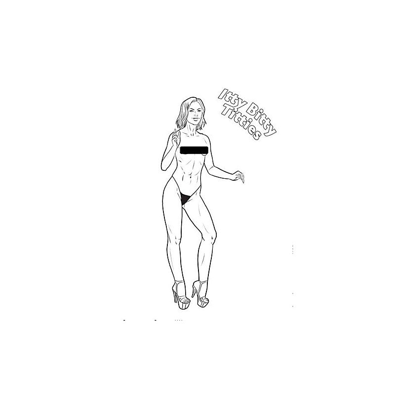 Boobs Boobs Boobs Adult Colouring Book By Wood Rocket - Party Gifts and Novelties