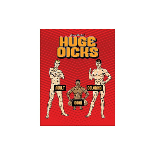 Huge Dicks Novelty Colouring Book By Wood Rocket - Party Gifts and Novelties
