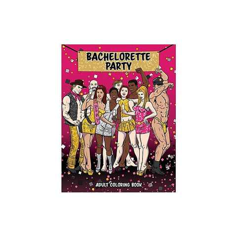 Bachelorette Party Colouring Book By Wood Rocket - Party Gifts and Novelties