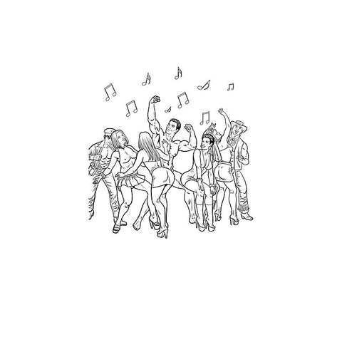 Bachelorette Party Colouring Book By Wood Rocket - Party Gifts and Novelties