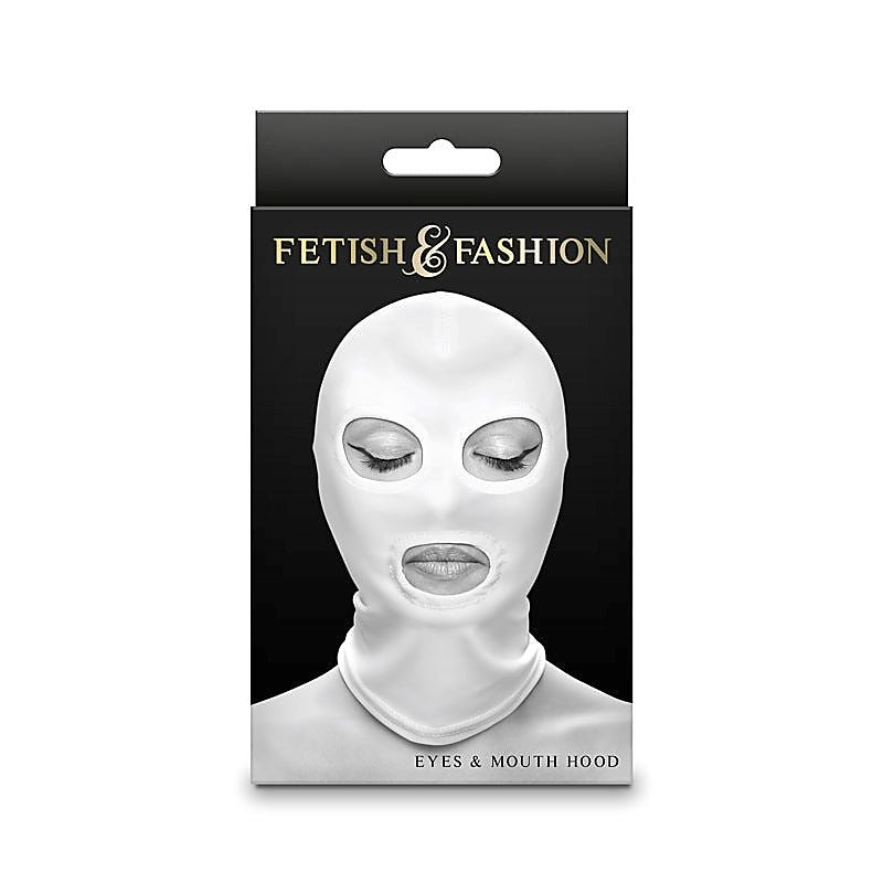 Fetish & Fashion - Eyes & Mouth Hood - Bondage Hoods