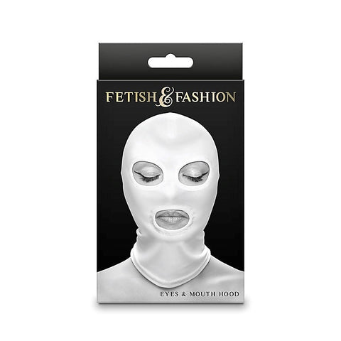 Fetish & Fashion - Eyes & Mouth Hood - Bondage Hoods