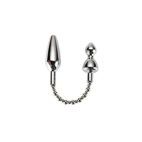 X Men Silver Bullet Double Metal Plug By Nanma Corporation - Butt Plugs