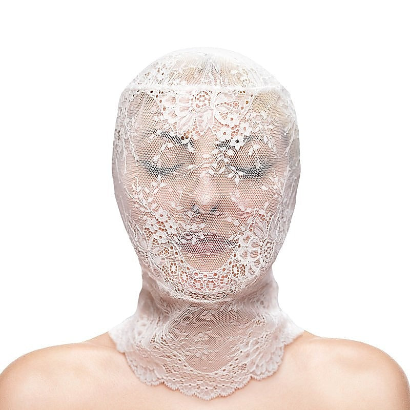 Fetish & Fashion - Lace Hood - Bondage Hoods