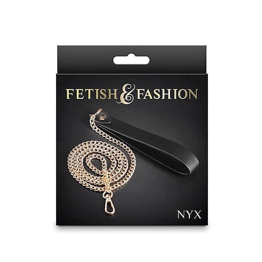 Luxurious BDSM Restraint - Fetish & Fashion Nyx Leash - Collars and Leads