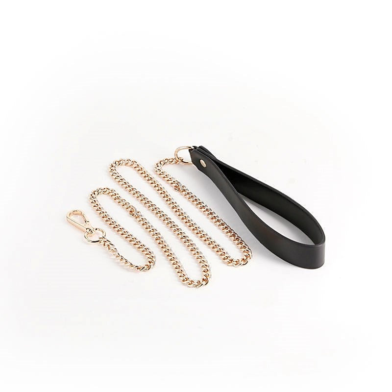 Luxurious BDSM Restraint - Fetish & Fashion Nyx Leash - Collars and Leads