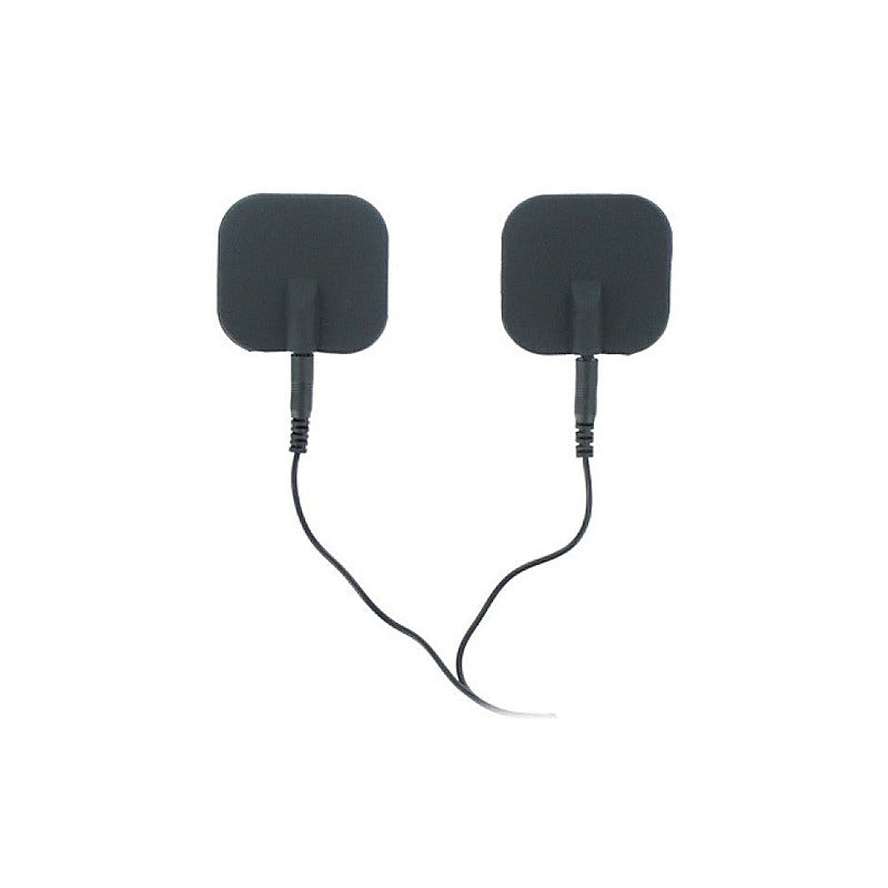 Zeus Deluxe Black Electro Pads By Xr Brands - Electro Sex