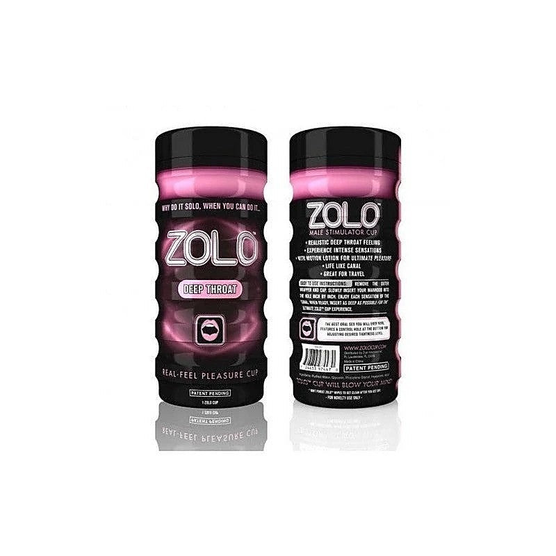 Zolo Life Like Deep Throat Mens Masturbator Cup - Masturbators and Strokers