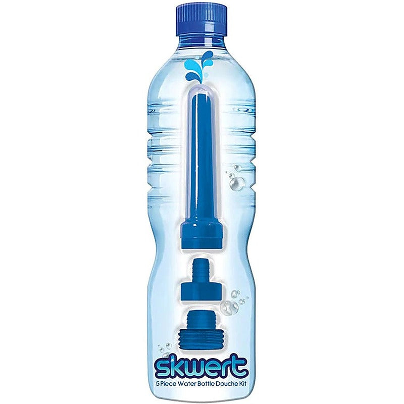 Skwert 5 Piece Water Bottle Douche Kit By C1R Releasing - Enemas and Douches