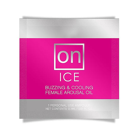 Sensuva On Ice Arousal Oil Single Use Ampoule Packet