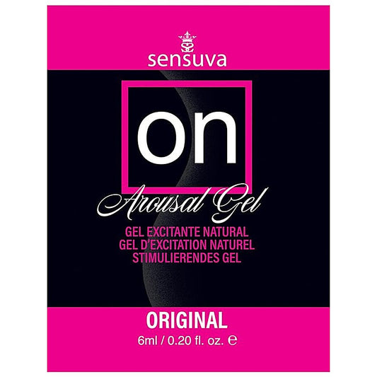 Sensuva On Original Arousal Massage Gel 6ml Single Use Packet