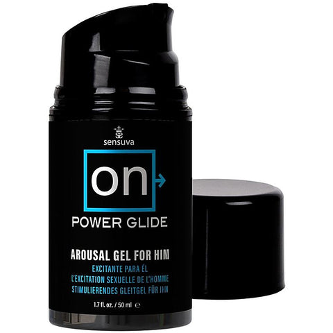 Sensuva On Power Glide Arousal Gel For Him 50ml