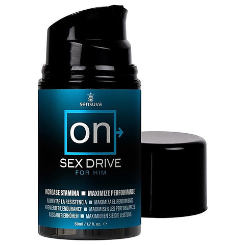 Sensuva On Sex Drive Performance Maximizer Gel For Him 50ml