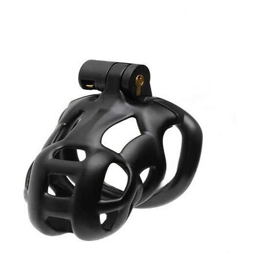 The Guardian By Cellmate Male Chastity Device Black - Male Chastity