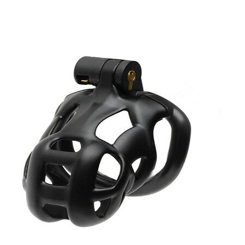 The Guardian By Cellmate Male Chastity Device Black - Male Chastity