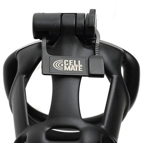 The Guardian By Cellmate Male Chastity Device Black - Male Chastity