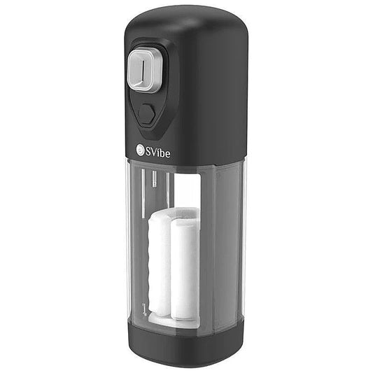 Svibe Ikon Volt Male Masturbator Transparent Black