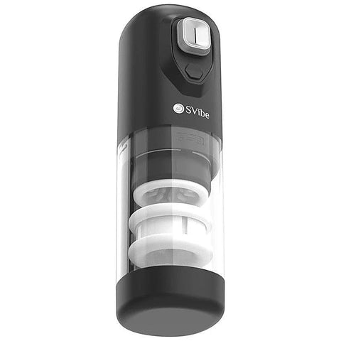 Svibe Ikon Spark Mens Masturbator Transparent Black