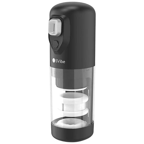 Svibe Ikon Spark Mens Masturbator Transparent Black