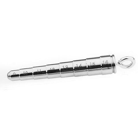 Male Urethral Bougie Measuring Device With Ring By Bdstyle - Urethral Sounds