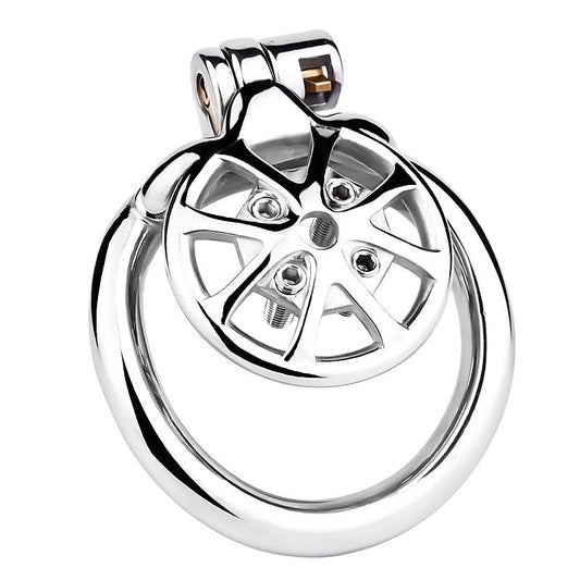 Spike Metal Mens Chastity Cage By Bdstyle - Male Chastity