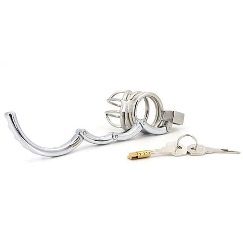 Tiny Gear Ring Mens Chastity Cage By Bdstyle - Male Chastity